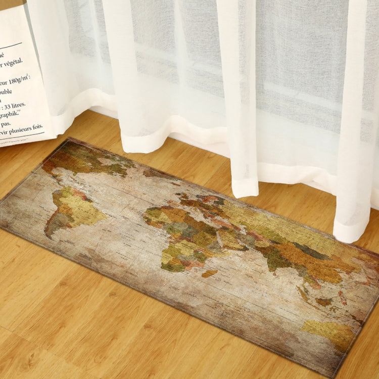 Tapis de sol en mousse à mémoire de forme motif carte du monde, pour chambre d'enfant, bébé, jeu, ramper, 40x60cm, 40x120cm, 60x90cm, 60x180cm