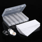 Capsules pour pièces 100 x 30 mm, boîtes rondes, boîte de protection pour pièces commémoratives, 2 pcs 30 mm