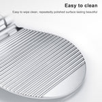 Repose-pieds de douche mural en alliage d'aluminium pour salle de bain