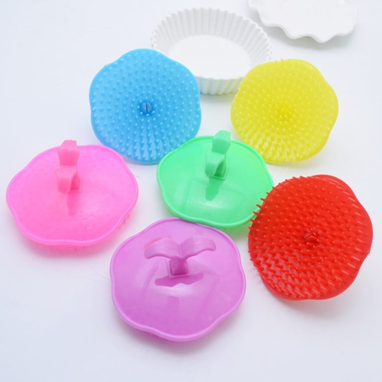 12 brosses de shampoing PCS pour adultes, brosse de massage du cuir chevelu en colle douce, peigne de shampoing pour salle de bain, livraison de couleur aléatoire, brosse de massage du cuir chevelu