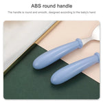 Ensemble de 3 pièces cuillère et fourchette en acier inoxydable 304 pour bébé, mignon, pour la maternelle