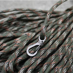 10 pièces boucle à ressort mini simple version SF, adaptée pour corde de parapluie jusqu'à 5 mm