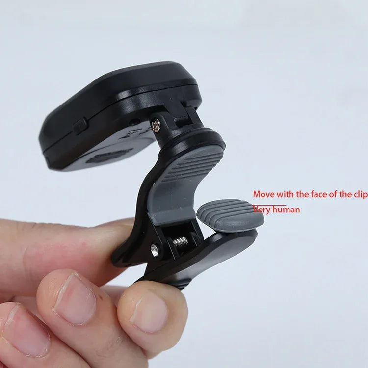 Accordeur électronique capo de guitare Little Angel WST-2058B, 5 × 3,7 × 2,7 cm