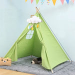 Tente princesse pour chambre d'enfant, maison de jeu intérieure, tente pliable jouet, 1,35m