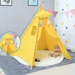 Tente princesse pour chambre d'enfant, maison de jeu intérieure, tente pliable jouet, 1,35m