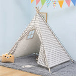 Tente princesse pour chambre d'enfant, maison de jeu intérieure, tente pliable jouet, 1,35m