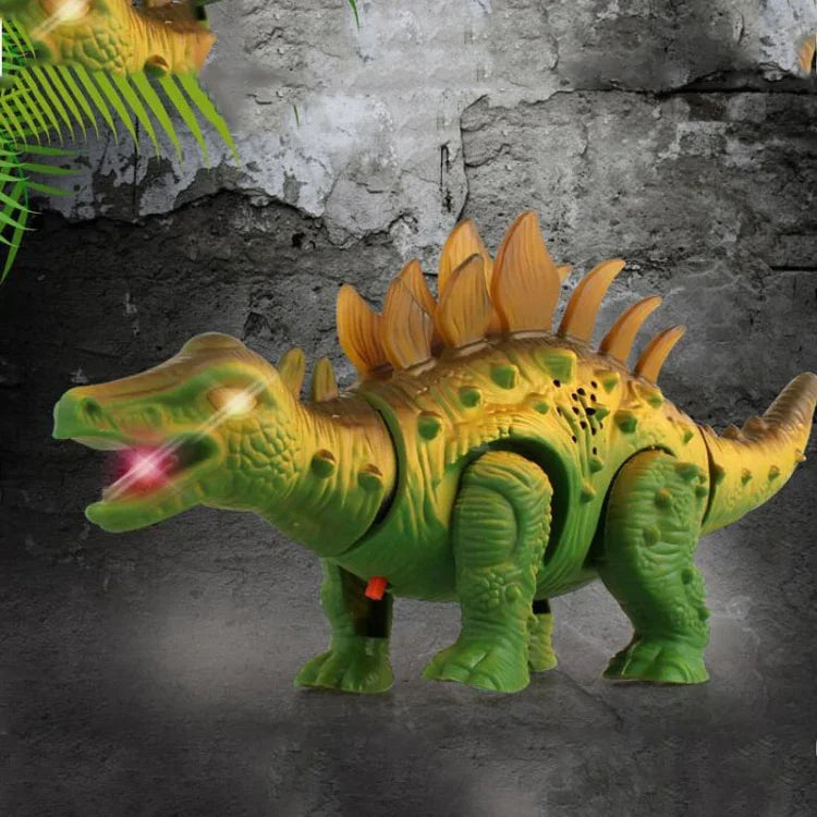 Modèle de dinosaure électrique universel lumineux et sonore, jouet cadeau pour garçon