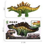 Modèle de dinosaure électrique universel lumineux et sonore, jouet cadeau pour garçon