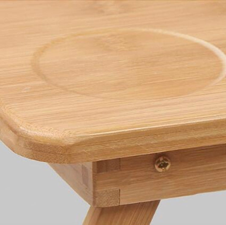 Table d'ordinateur pliable Nanzhu, support pour ordinateur portable avec fente, table d'ordinateur simple et relevable, petite 50 cm, moyenne 54 cm, grande 72 cm