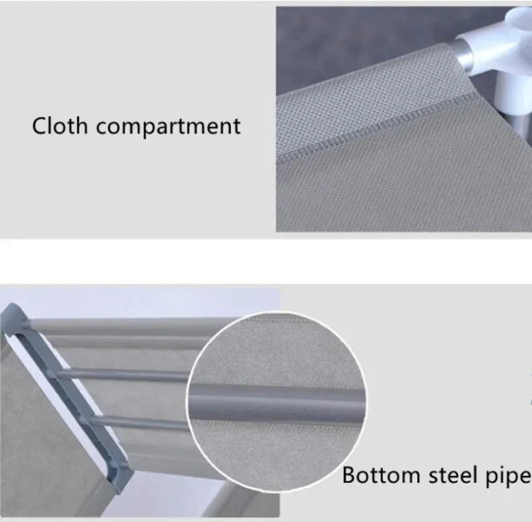 Tube en acier plastique porte-combiné multifonctionnel Étagère à livres pour étudiants Rangement au sol