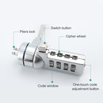Four Digit Computer Lock Notebook Universal Anti-theft Password Lock, Diameter 3.5 mm Length 1.2 m