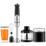 Robot culinaire multifonction Mixeur plongeant détachable 5 vitesses variables en acier inoxydable, prise CN, mixeur plongeant