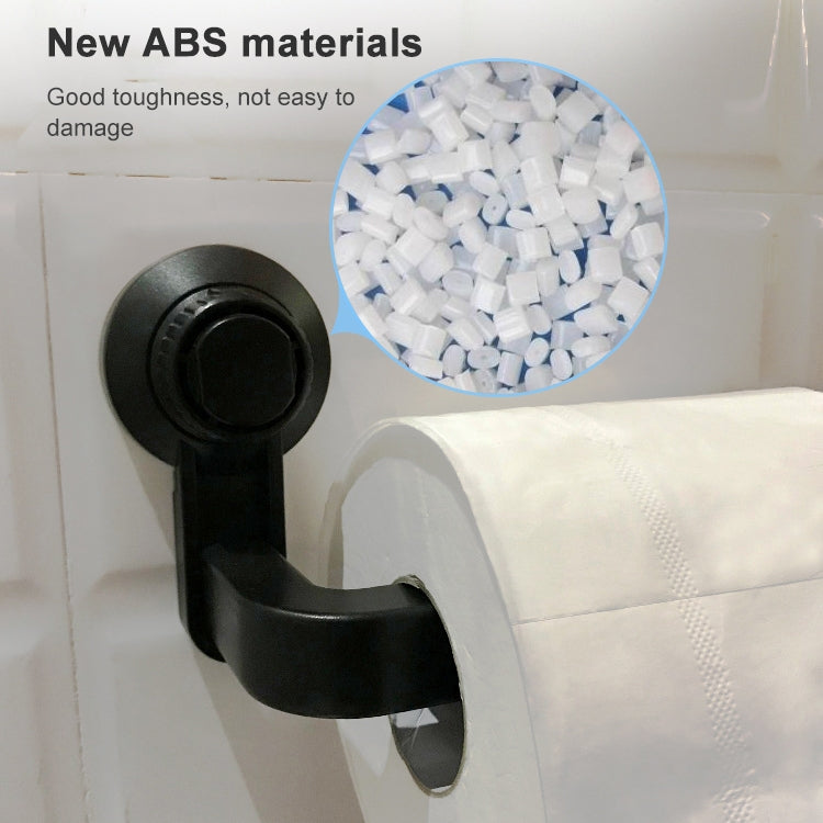 Porte-papier toilette à ventouse amovible pour fixation murale