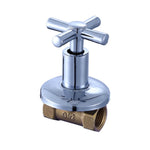 Vanne de commutation d'eau du robinet Conduite d'eau Vanne principale 4 points Filetage intérieur Vanne immergée en cuivre, 72-0001, 72-0002, 72-0003, 72-0004, 72-0005, 72-0006