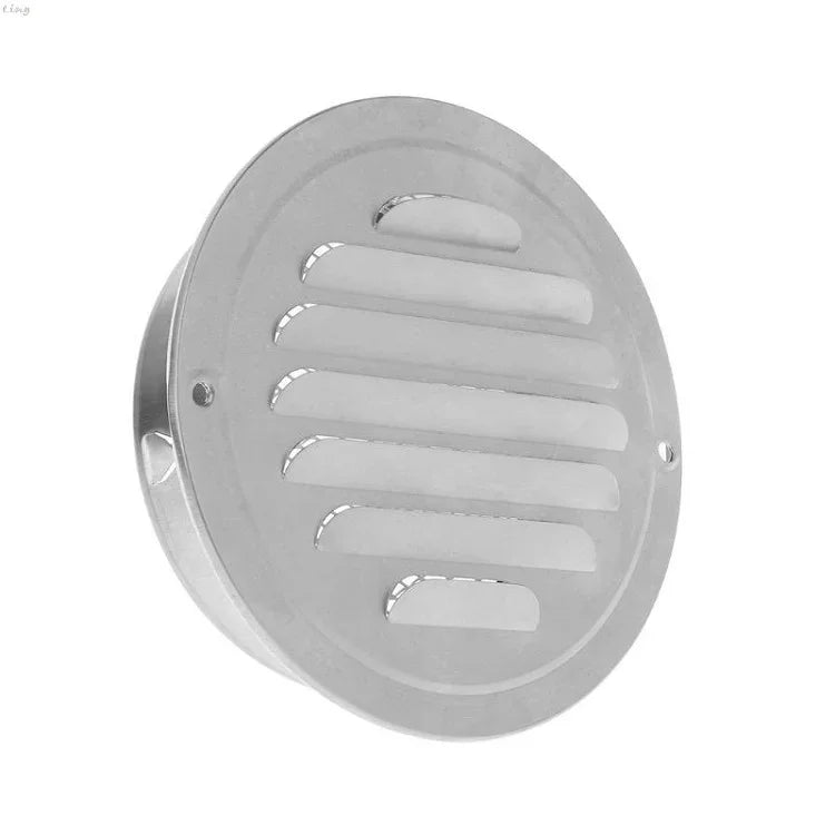 Chapeau Anti-pluie et Anti-insectes en Acier Inoxydable pour Mur Extérieur, Tête Plate, 70mm, 80mm, 00mm, 120mm, 150mm, 180mm, 200mm