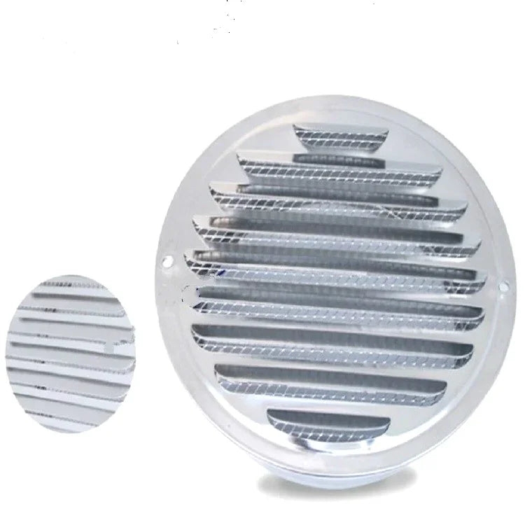 Chapeau Anti-pluie et Anti-insectes en Acier Inoxydable pour Mur Extérieur, Tête Plate, 70mm, 80mm, 00mm, 120mm, 150mm, 180mm, 200mm