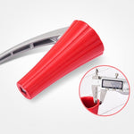Décortiqueur de noix en alliage de zinc en forme d'entonnoir, pince coupe-noix, gadgets d'outils de cuisine, entonnoir rouge, entonnoir noir