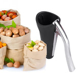 Décortiqueur de noix en alliage de zinc en forme d'entonnoir, pince coupe-noix, gadgets d'outils de cuisine, entonnoir rouge, entonnoir noir