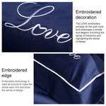 Draps en soie quatre pièces drap housse double couverture de couette nue literie en soie glacée, lit 2,0M