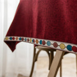 Nappe unie imperméable en lin nappe rectangulaire, 130x220cm, 130x240cm, 140x260cm, 130x300cm, 140x220cm, 140x240cm, 140x300cm