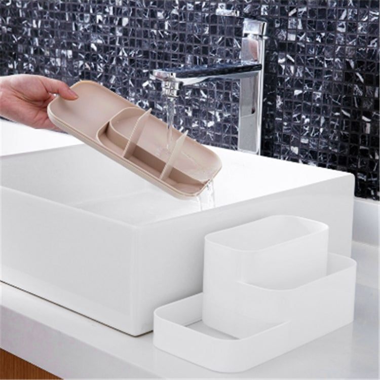 K204 Boîte de Rangement Créative en Plastique Détachable avec Grille pour Cosmétiques et Rangement de Bureau