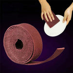 Tampon à récurer en nylon émeri pour polir la rouille de l'acier inoxydable, chiffon de nettoyage de cuisine, 7 cm x 5,7 m, 9 cm x 1 m, 9 cm x 5,7 m, 9 cm x 20 m