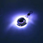 Lampe LED de pêche sous-marine, yeux de poisson, blanche, rouge, bleue, verte