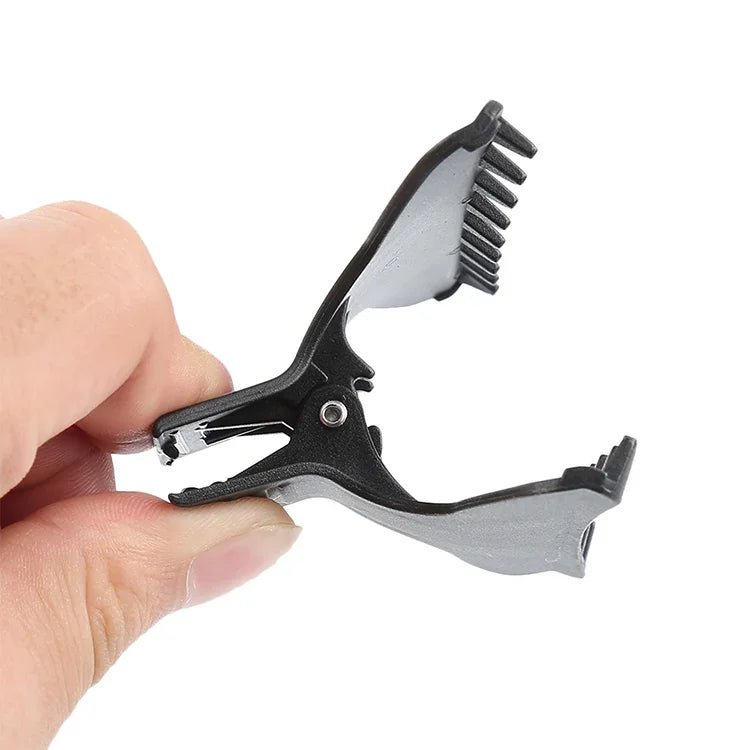 12 pinces papillon petites pour coiffeur, plaque de coiffure, pince de positionnement spéciale salon de coiffure