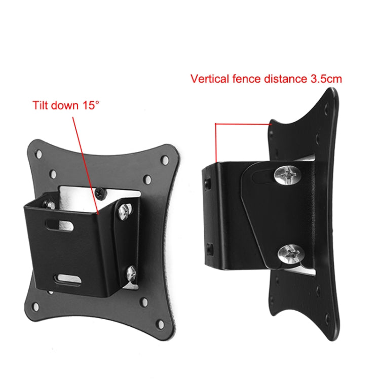 Support universel pour écran TV, mini support vertical simple, 5 pièces