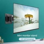 Support universel pour écran TV, mini support vertical simple, 5 pièces