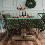 Nappe de fête de Noël en lin et coton nappe rectangulaire bronzage nappe de table à manger, 100x140cm, 140x140cm, 140x160cm, 140x180cm, 140x200cm, 140x220cm, 140x240cm, 140x260cm, 140x300cm, 90x90cm