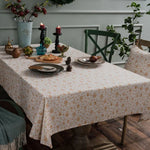 Nappe de fête de Noël en lin et coton nappe rectangulaire bronzage nappe de table à manger, 100x140cm, 140x140cm, 140x160cm, 140x180cm, 140x200cm, 140x220cm, 140x240cm, 140x260cm, 140x300cm, 90x90cm