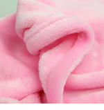 Serviette de bain cape à capuche en forme d'animal pour bébé, 100 × 75 cm