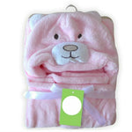 Serviette de bain cape à capuche en forme d'animal pour bébé, 100 × 75 cm