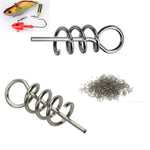 20 en 1 Luya Accessoires Goupille à ressort pour goupille de verrouillage Leurre Souple, 3.5CM 50 PCS