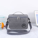 Sac isotherme résistant à l'eau pour boîte à lunch, avec sangle, S, M, L