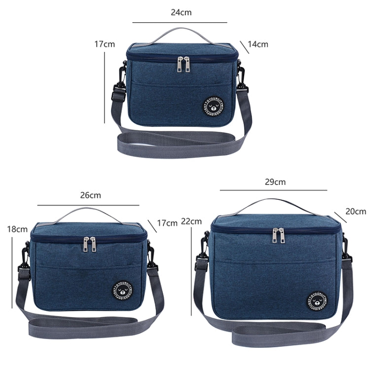 Sac isotherme résistant à l'eau pour boîte à lunch, avec sangle, S, M, L