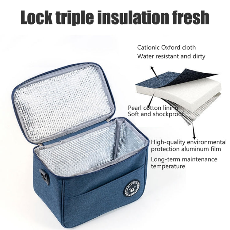 Sac isotherme résistant à l'eau pour boîte à lunch, avec sangle, S, M, L
