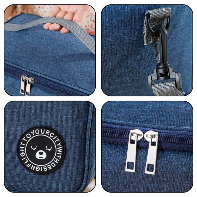 Sac isotherme résistant à l'eau pour boîte à lunch, avec sangle, S, M, L