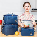 Sac isotherme résistant à l'eau pour boîte à lunch, avec sangle, S, M, L