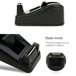 KW-triO Petit support de ruban de bureau noir Porte-ruban