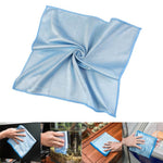 Chiffon de nettoyage en microfibre pour vitres sans traces, 30x30cm Bleu, 40x40cm Bleu, 40x60cm Bleu, 30x30cm Rose, 40x40cm Rose, 40x60cm Rose, 30x30cm Gris, 40x40cm Gris, 40x60cm Gris
