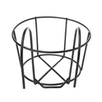 Support de fleurs métallique rond pour balcon Clôture Support mural en fer forgé pour pot de fleurs, S, M, L, XL