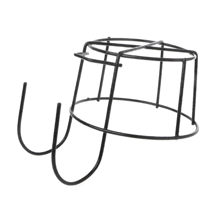 Support de fleurs métallique rond pour balcon Clôture Support mural en fer forgé pour pot de fleurs, S, M, L, XL