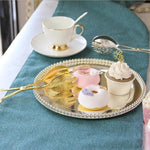 Pince à gâteau, fruits, dessert et salade en alliage de zinc rétro, Pince à gâteau et fruits carrée argentée, Pince à gâteau et fruits ronde argentée, Pince à gâteau et fruits ronde dorée