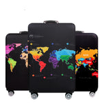 Housse de protection de valise de voyage anti-poussière et anti-rayures, manchon élastique, Taille S 19 à 21 pouces, Taille M 22 à 24 pouces, Taille L 26 à 28 pouces, Taille XL 29 à 32 pouces