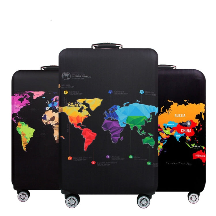 Housse de protection de valise de voyage anti-poussière et anti-rayures, manchon élastique, Taille S 19 à 21 pouces, Taille M 22 à 24 pouces, Taille L 26 à 28 pouces, Taille XL 29 à 32 pouces