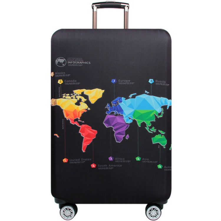 Housse de protection de valise de voyage anti-poussière et anti-rayures, manchon élastique, Taille S 19 à 21 pouces, Taille M 22 à 24 pouces, Taille L 26 à 28 pouces, Taille XL 29 à 32 pouces