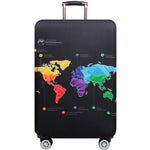 Housse de protection de valise de voyage anti-poussière et anti-rayures, manchon élastique, Taille S 19 à 21 pouces, Taille M 22 à 24 pouces, Taille L 26 à 28 pouces, Taille XL 29 à 32 pouces
