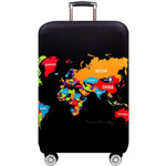 Housse de protection de valise de voyage anti-poussière et anti-rayures, manchon élastique, Taille S 19 à 21 pouces, Taille M 22 à 24 pouces, Taille L 26 à 28 pouces, Taille XL 29 à 32 pouces